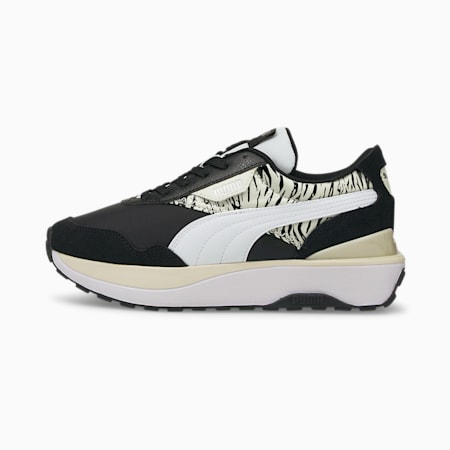 Cruise Rider Roar Youth Sneakers, Puma Black-Ivory Glow, small-AUS
