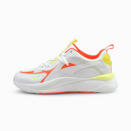 RS-Curve Core Women's Trainers, Puma White-Lava Blast, small-SEA