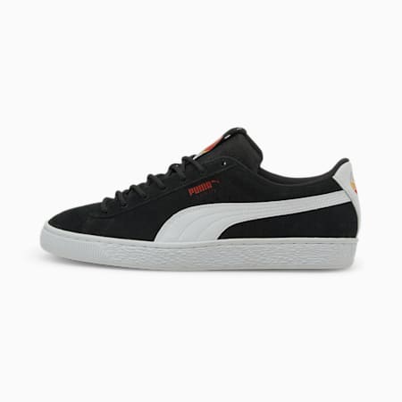 Suede AS Sneakers, Puma Black-Puma White-High Risk Red, small-AUS
