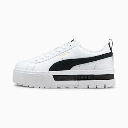 Mayze sneakers voor dames, Puma White-Puma Black, small