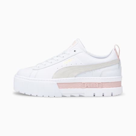 Mayze Sneakers Women, Puma White-Marshmallow, small-SEA