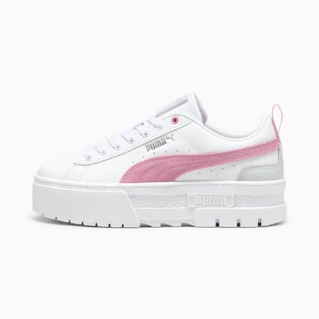 Baskets Mayze Lth Femme, PUMA White-Mauved Out, small