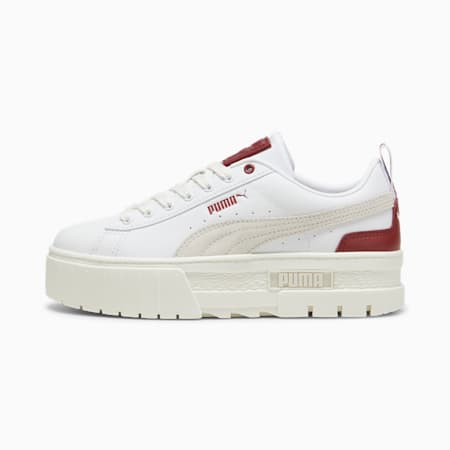 Mayze Sneakers Women, PUMA White-Intense Red, small