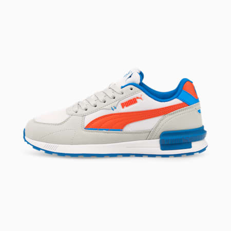 Graviton Sneakers Youth 8 16 years Gray Violet Puma White Cherry Tomato Ocean Dive Mykonos Blue PUMA Shoes PUMA