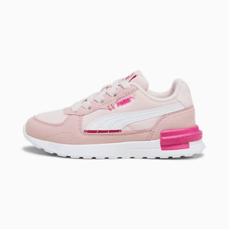 Graviton AC Kinder Sneaker, Frosty Pink-PUMA White-Future Pink-Pinktastic, small