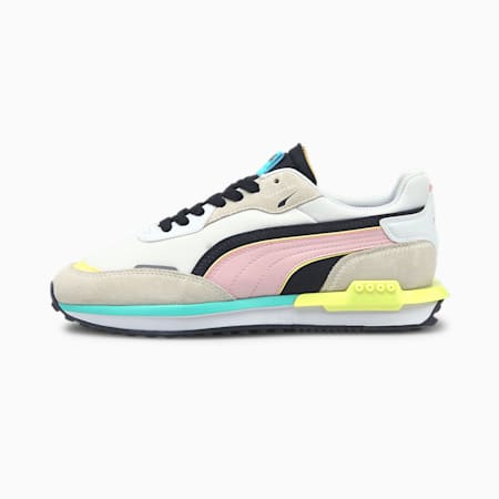City Rider Sneaker, Vaporous Gray-Pink Lady, small