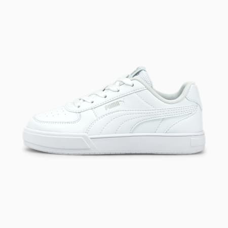 Sportowe buty dziecięce Caven, Puma White-Puma White-Gray Violet, small
