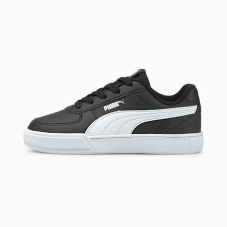 Caven Kids' Trainers, Puma Black-Puma White, small