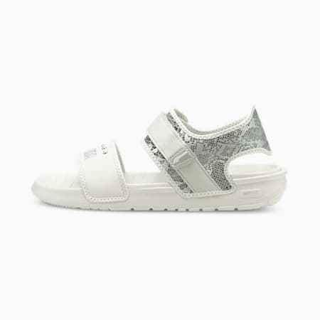 Softride Snake Women's Sandals, Nimbus Cloud-Puma Silver, small-IND