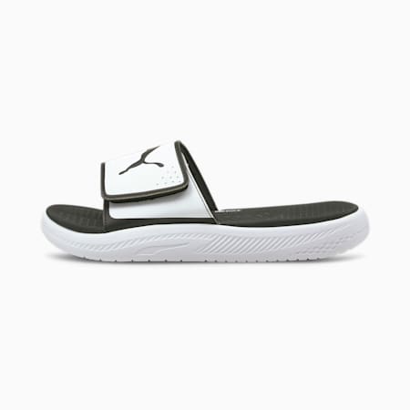 Softride Men's Slides, Puma White-Puma Black, small-SEA