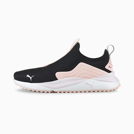 Pacer Future Slip-On Trainers, Puma Black-Chalk Pink-Lavender Fog, small-PHL