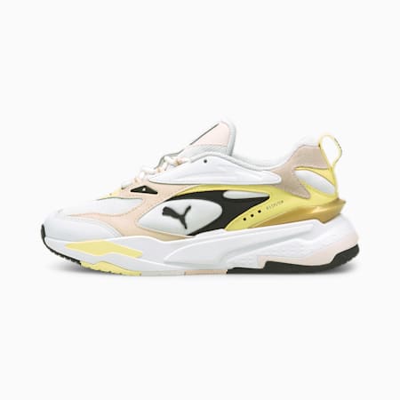 RS-Fast Mix Gold  Unisex Shoes, Puma White-Pearl-Puma Black, small-IND