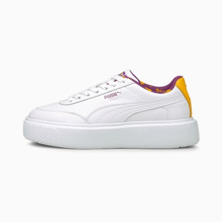 Oslo Maja Women's Trainers, Puma White-Byzantium, small-SEA