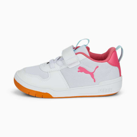 Multiflex SPORT AC Kids' Trainers, Puma White-Sunset Pink, small-PHL