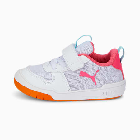 Multiflex SPORT AC Babies' Trainers, Puma White-Sunset Pink, small-PHL