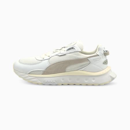 Wild Rider Luxe Trainers, Gray Violet-Puma White, small-GBR