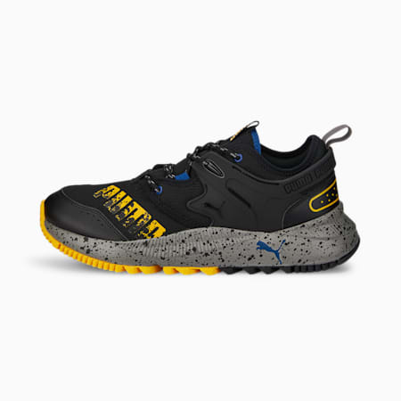 Pacer Future Trail Unisex Sneakers, Puma Black-Puma Black-Spectra Yellow, small-AUS