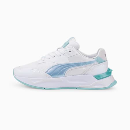 Mirage Sport Glow Women's Sneakers, Puma White-Eggshell Blue, small-AUS