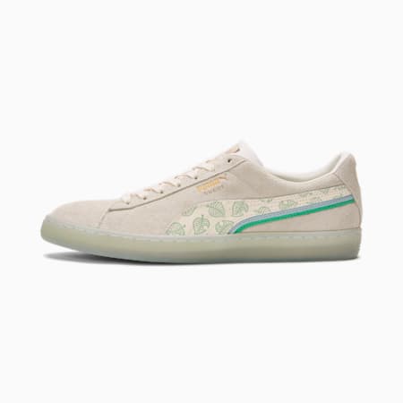 PUMA x Animal Crossing™: New Horizons Suede Men's Sneakers, Whisper White-Whisper White-Light Sky, small-AUS