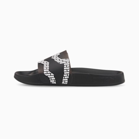 PUMA x BATMAN Leadcat 2.0 Youth Sandals, Puma Black-Iron Gate-Fiery Red-Puma White, small-PHL