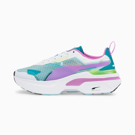 נעלי ספורט לנשים Kosmo Rider, Puma White-Light Aqua, small-DFA