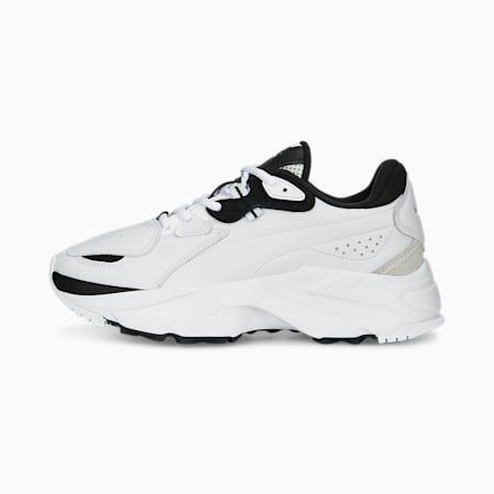 Puma thunder leather best sale white