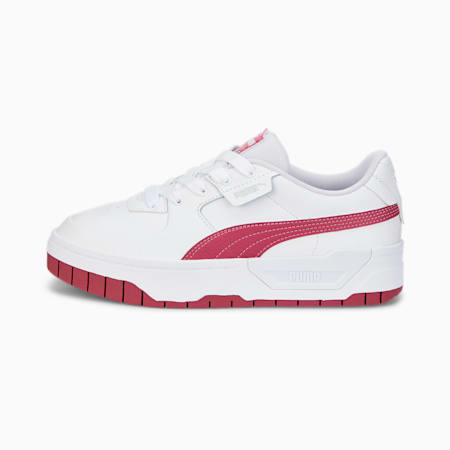 Cali Dream Lth Women's Trainers, Puma White-Dusty Orchid, small-AUS