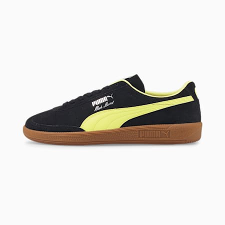 Vlado Stenzel Suede Trainers, Puma Black-Lemon Sherbert, small-PHL