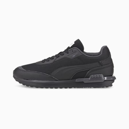 City Rider Moulded Trainers, Puma Black, small