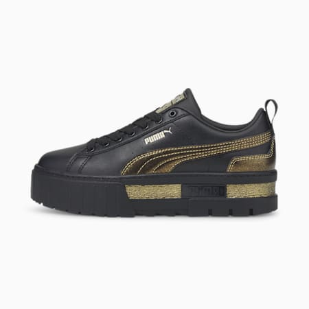 shiny puma trainers