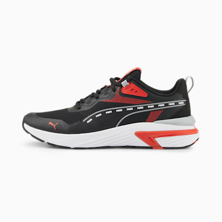 Supertec Signature Men's Shoes, Puma Black-Puma Black-High Risk Red, small-IND