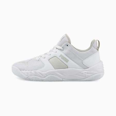 puma all white mens shoes