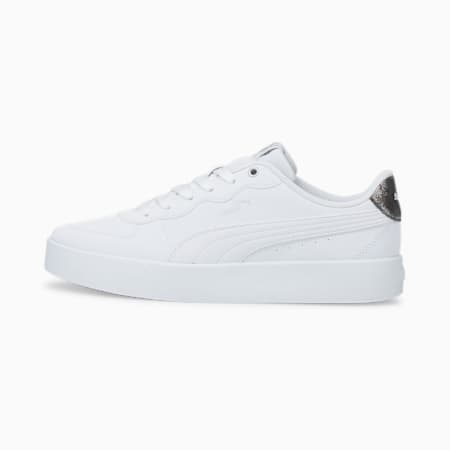 Skye Clean Rare Women's Trainers, Puma White-Puma White-Puma Aged Silver, small-SEA