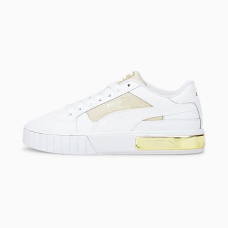 Cali Star Xmas Women's Sneakers, Puma White-Puma Team Gold, small-AUS