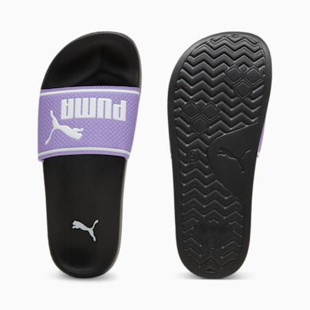 Leadcat 2.0 Unisex Slides, Lavender Alert-PUMA White-PUMA Black, small-AUS