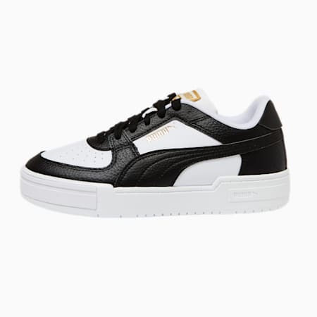 puma sneakers white black