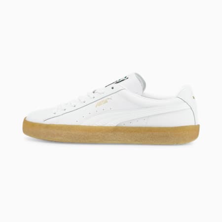 Suede Crepe LTH Trainers, Puma White, small-GBR