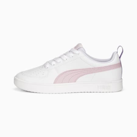 Rickie Youth Trainers, PUMA White-Pearl Pink-Vivid Violet, small-THA