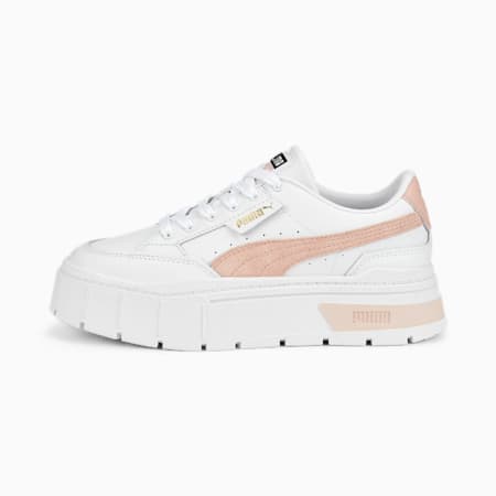 Mayze Stack Sneakers Women, Puma White-Rose Quartz, small-DFA