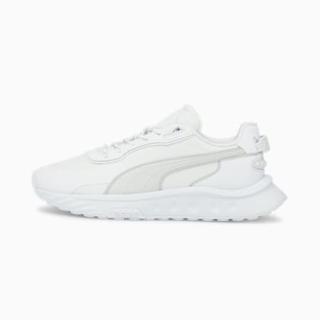 Wild Rider Grip Trainers, Puma White-Gray Violet, small-SEA