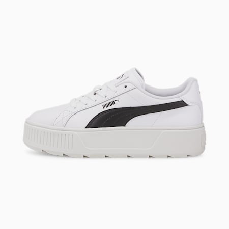 Puma black shoes womens store
