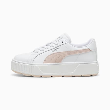Karmen L Sneakers Damen, PUMA White-Rose Quartz-PUMA Silver, small