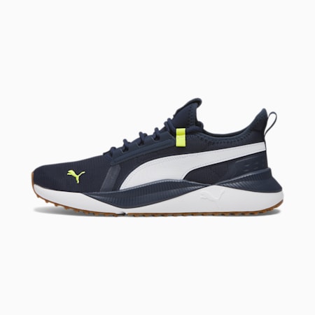 Pacer Future Street Plus Men's Sneakers, Club Navy-PUMA White-Lime Sheen, small