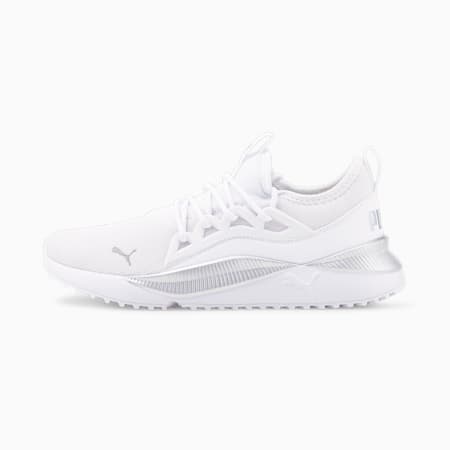 Pacer Future Allure Women's Sneakers, Puma White-Puma White-Puma Silver, small-AUS