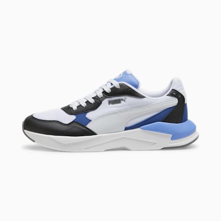 Baskets X-Ray Speed Lite, PUMA White-Silver Mist-PUMA Black-Cobalt Glaze, small