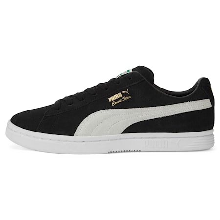 Court Star Suede Trainers, Puma Black-Puma White-Puma Team Gold, small-SEA