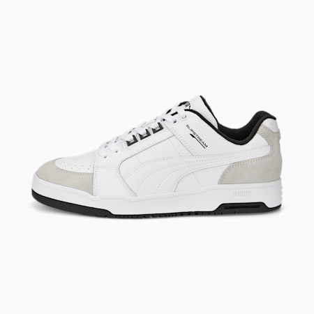 Slipstream Lo Retro Trainers, Puma White-Vaporous Gray, small-AUS