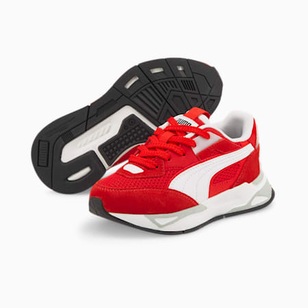 Mirage Sport Heritage Kids' Sneakers, High Risk Red-Puma White, small-AUS