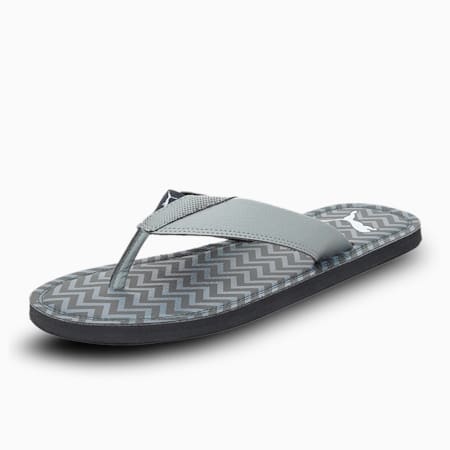 Gregor Men's Sandals, Dark Shadow-Quarry-PUMA Black-PUMA White, small-IND