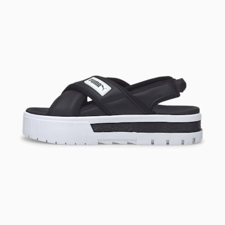 Mayze Women's Sandals, Puma Black-Puma White, small-PHL